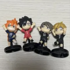 ハイキュー!!チョコエッグミニフィギュア 4点セット