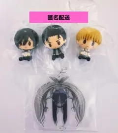 進撃の巨人 一番くじ ちょこのっこ エレン ミカサ アルミン H賞　終尾の巨人