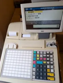 TEC 東芝テック 電子レジスター MS-1550 使用頻度少 鍵付き - メルカリ