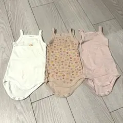 【ほぼ新品】プチバトー女の子肌着キャミソール 60 3m