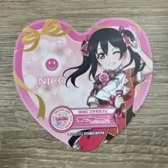 矢澤にこ　コースター　ラブライブ　GIGO　μ's