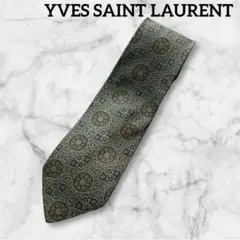 YVES SAINT LAURENT イブサンローラン ネクタイ シルク