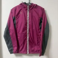 le coq ウィンドブレーカー フード付き 紫 レディースM