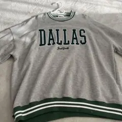 WEGO DALLAS トレーナー Lサイズ グレー