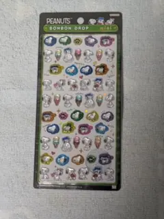 【正規品】ボンボンドロップシールミニ　スヌーピー＆きょうだいたち