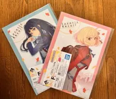 一番くじ リコリス・リコイル 3弾　F賞　クリアポスター2枚セット