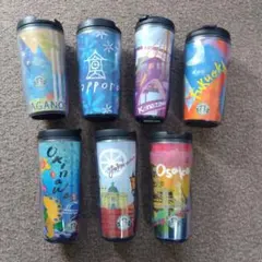 Starbucks スターバックス 国内地域限定タンブラー7本