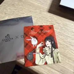 GODIVA × CLAMP コラボ ステッカーセット 侑子×モコナ
