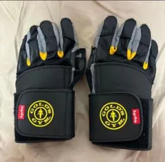 Gold's Gym グローブ　アルティマエルゴグリップ、リストラップ一体型
