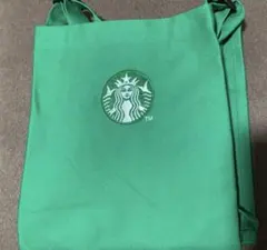 海外スタバックス　刺繍入りエプロン　コーヒーマスターグリーン
