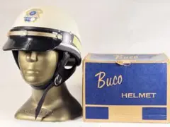 Buco Protector ポリス　ビンテージヘルメット　ブコ　ハーフ Buco Protector ポリス ブコ ハーフ ビンテージヘルメット 箱付 - メルカリ