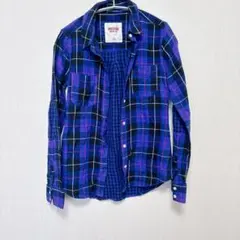 美品】MOSSIMO 【S】レディースチェック柄ネルシャツのサムネイル