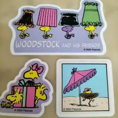 ウッドストック ステッカー