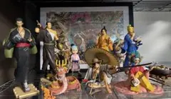 ONE PIECE 和装　ルフィ　エース　サボ　フィギュア