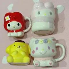 サンリオピューロランド　スーベニアカップ4個セット