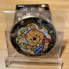 くまのプーさん 24金メッキ缶バッジ