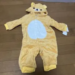 リラックマ フード付きロンパース 70サイズ