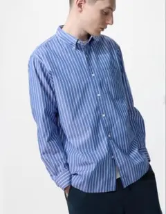 uniqlo ＋J ユニクロ ブロードストライプ 長袖シャツ Sのサムネイル