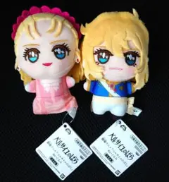 【新品タグ付き】【namco限定】ベルサイユのばら ぬいぐるみ 4種セット オスカル・フランソワ・ド・ジャルジェ】劇場アニメ『ベルサイユ