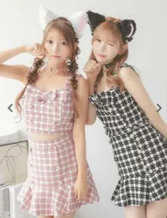 tika セットアップ　コスプレピンク