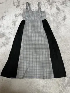 チェックワンピース Mサイズ
