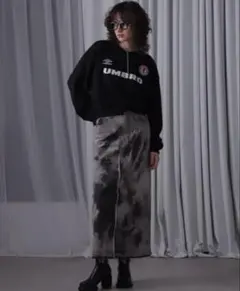 美品✨ROSE BUDブリーチデニムスカート　Sサイズ