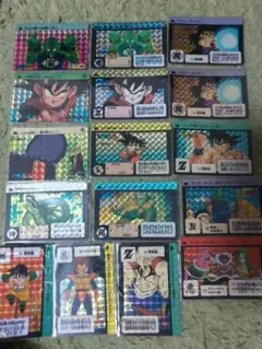 当時物】ドラゴンボールカードダス 本弾 2弾 89年製 キラコンプリート