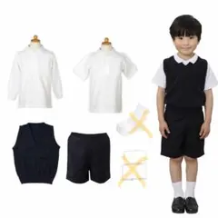 Happy Clover 男の子用120cm 4点セット+プレゼントハンカチ