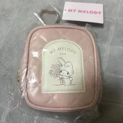 MY MELODY キルティングコインケース ピンク