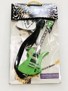 hide　ギターコレクション　携帯ストラップ　未開封品　非売品　サイエンス