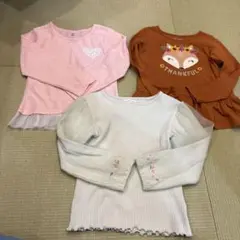 子ども服　長袖Tシャツ　カットソー