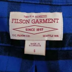 FILSON チェック柄 ワークシャツ Sのサムネイル