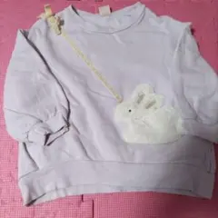 最終価格☆プティマイン☆着用少なめ☆裏起毛トレーナー　110