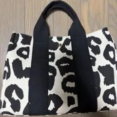 レオパード柄 ハンドバッグ