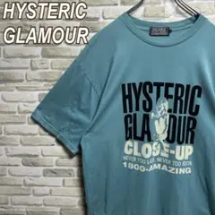 328【人気Lサイズ】ヒステリックグラマー☆ビッグロゴ最高デザイン半袖Tシャツ