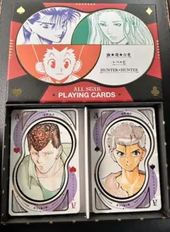冨樫義博展 HUNTER×HUNTER 幽☆遊☆白書 レベルE プレイングカード