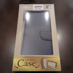 ネイビー×グレーAQUOS sense6/6S　ケース