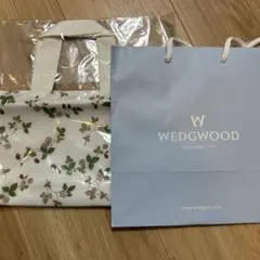 ウェッジウッド非売品ワイルドストロベリー 　ミニトート　約15cm x 23cm