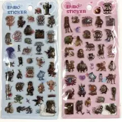 C94 イタリアンブレインロット　3D ぷくぷくシール　2枚セット