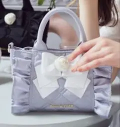 Maison de FLEUR 未使用新品 キルティングミニトートバッグのサムネイル