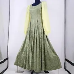 【美品 日本製 フラダンス衣装】ピンク Paondor ワンピース ドレス 黄 日本製 フラダンス衣装】イエロー Paondor ワンピース ドレス