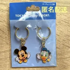 東京ディズニーリゾート　キーチェーン　キーホルダー　ミッキー　ドナルド