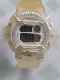 Baby-G デジタル腕時計 クリアイエロー プロテクター付きのサムネイル