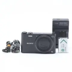 SONY Cyber-shot ブラック DSC-WX300(B) 830 - メルカリ