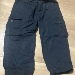 ネイビー　カーゴハーフパンツ