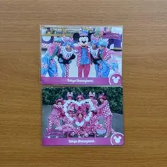 ディズニー パルパルーザ コレクションカード ミッキー ダンサー 2枚セット