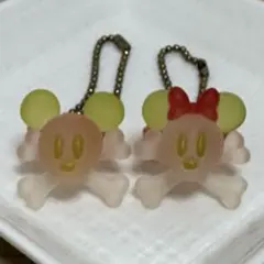 ディズニー ミッキー ミニー ハロウィン ガイコツ 指輪 リング ガチャガチャのサムネイル