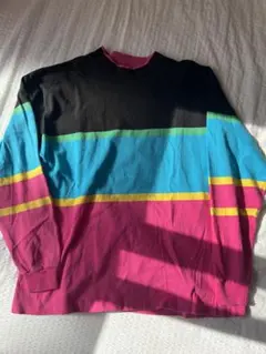 90sGAPモックネックボーダーロンT Mサイズ ビンテージ - メルカリ
