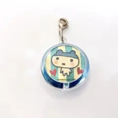 たまごっち　やんぐまめっち　ファスナーホルダー　蓄光　2004年　当時品　レア