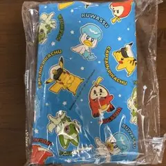 ポケモン キャラクター 綿生地 青色 キルティング